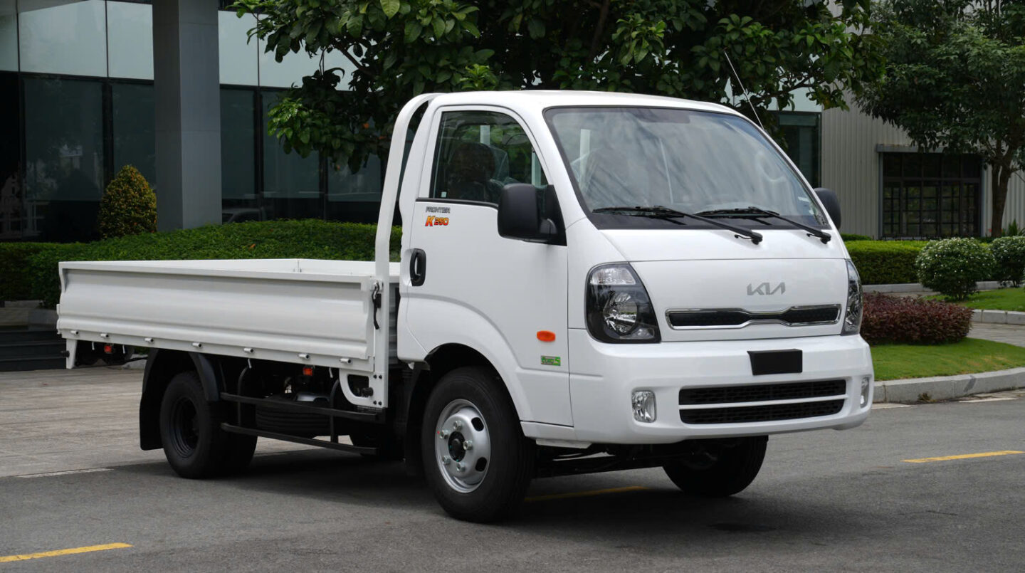 KIA K250  THÙNG LỬNG THÙNG DÀI 3M5 TẢI TRỌNG 2.490KG